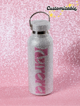 Customizable Bling Tumbler 16.9oz Stainless Steel Cup