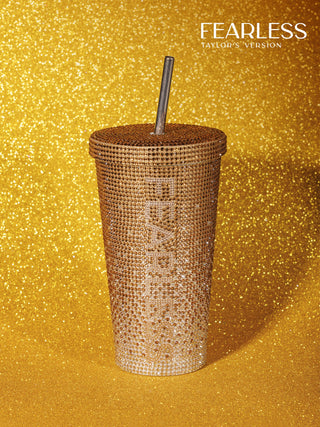 TS Bling Tumbler 16oz【Fearless Edition】Double Wall Coffee Cup