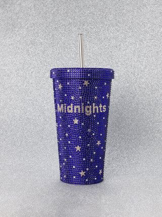 TS Bling Tumbler 16oz【Midnights Edition】Double Wall Coffee Cup